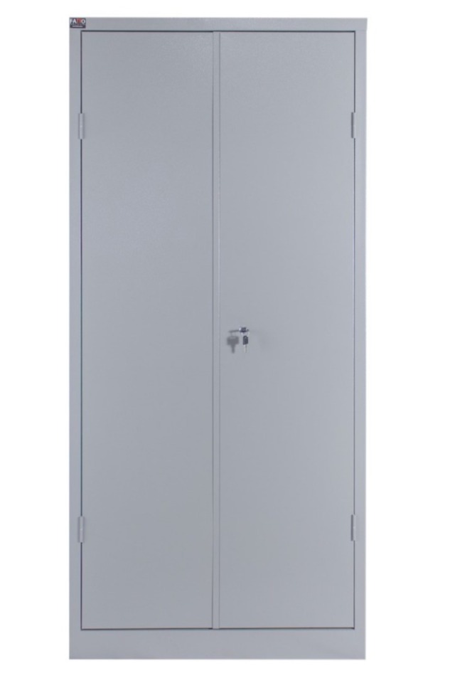 Armário de Aço Pa 90 02 Portas C/4 Prateleiras, Sendo 1 Fixa e 3 Reguláveis - Chapa # 26,24 e 22