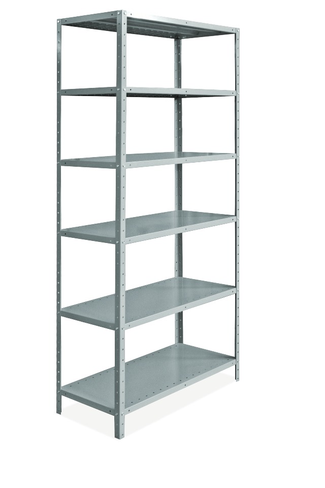 Estante 58cm 06 Bandejas - Chapa # 24 e 22