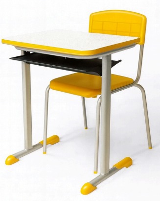 Conjunto Escolar Cja03 Infantil Fnde Mdf - Diversas Cores