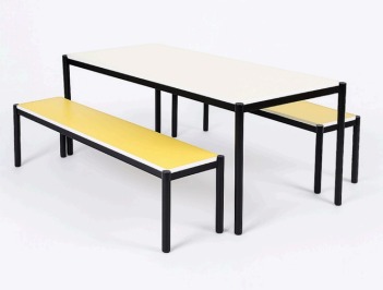 Conjunto Refeitório Infantil Mdf - Diversas Cores