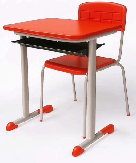 Conjunto Escolar Cja04 Infanto Juvenil Fnde Polipropileno - Diversas Cores