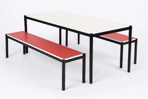 Conjunto Refeitório Infanto Juvenil Mdf - Diversas Cores