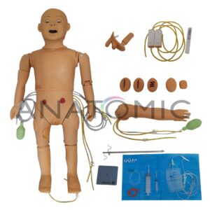 Manequim Infantil, Bissexual, Simulador para Treino de Enfermagem -tzj-0504