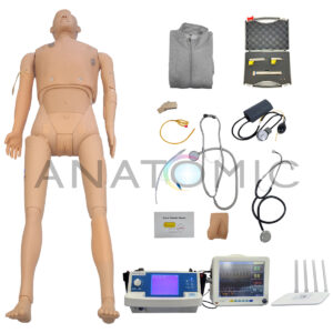 Simulador para Treino de Suporte Avançado Acls, Rcp e Ecg, com Software, Sem Fio (bing) -tgd-4025-xa 