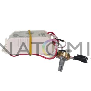 Fonte Potenciômetro Led Dissipador Estrela, com Conector de Bateria Recarregável -ta-0279-l1s